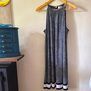 🖤🐼🦓 MK Black and White Sleeveless Dress